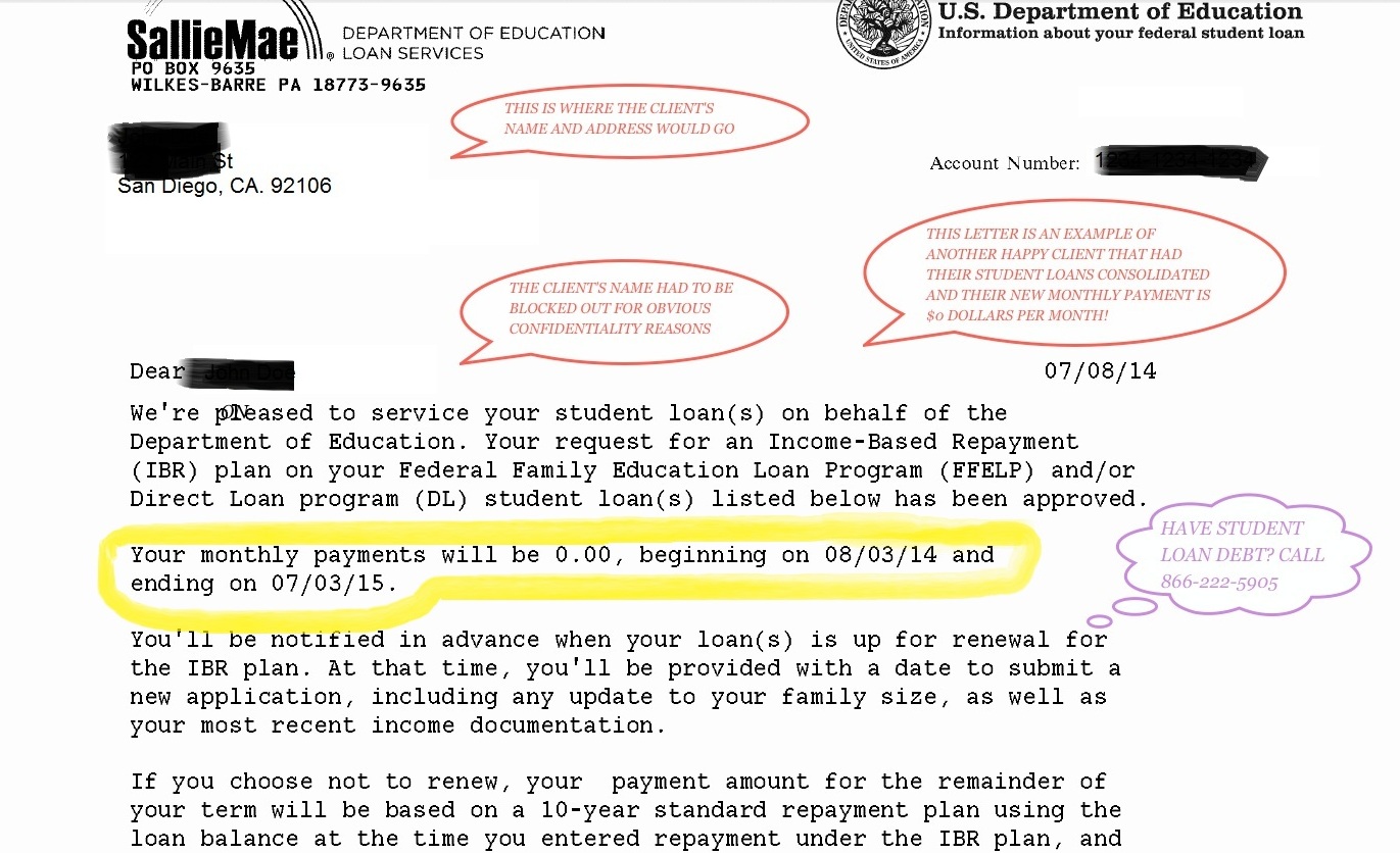 Student Loan Repayment Change Of Address